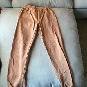 Tan Jogger Pants